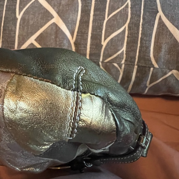 COACH METALLIC PATCHWORK PURSE Great Condition - Picture 11 of 16